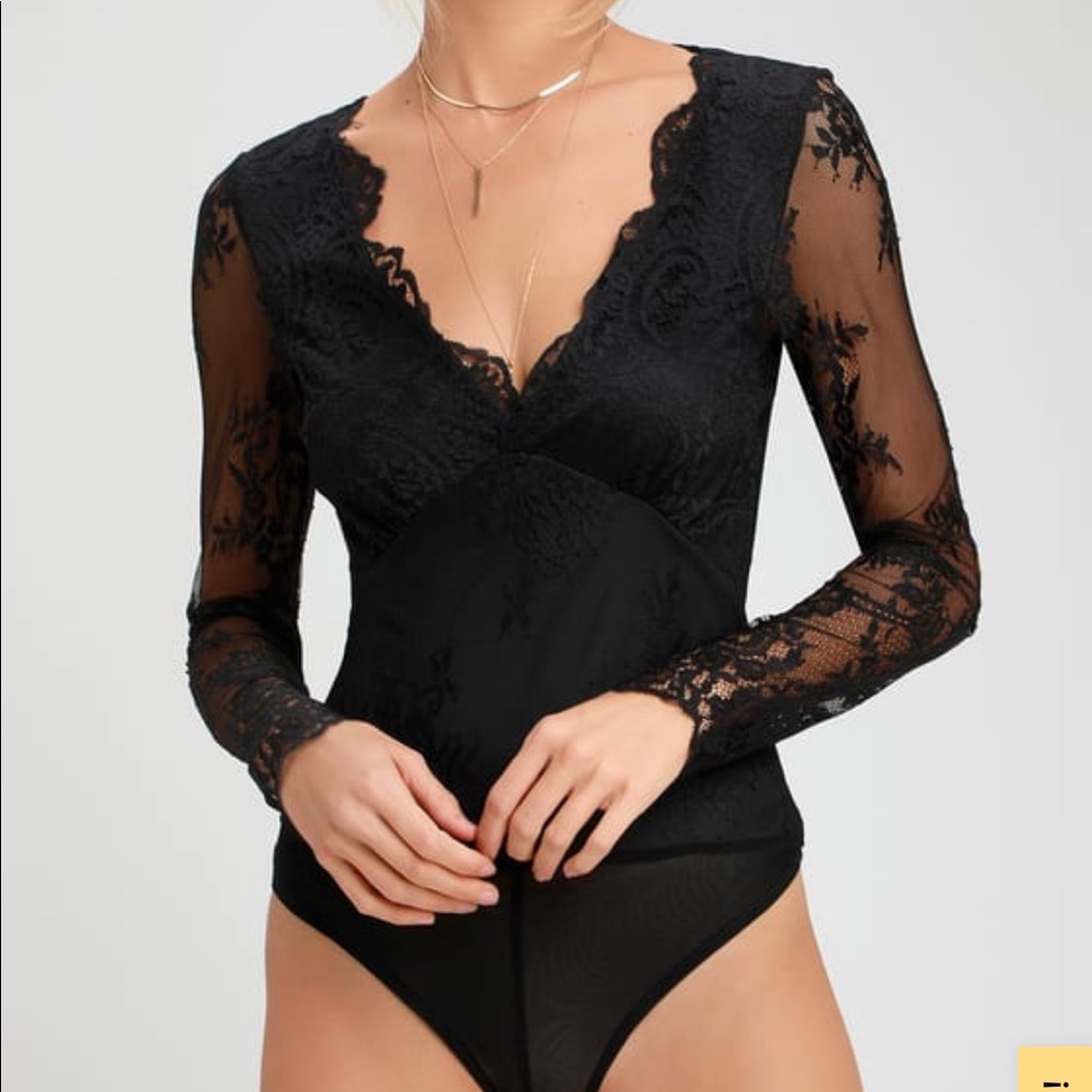 Lulu’s Lace Bodysuit
